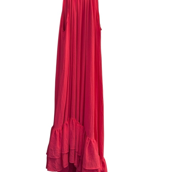 Elegant Pink Maxi Dress - Picture 3 of 9